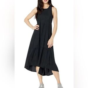 Sweaty Betty Explorer Ace Midi Dress in Black; EUC, Sz. L